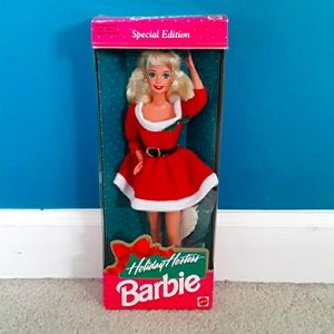 1992 Holiday Hostess Barbie Doll